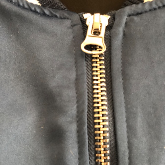 Satin bomber jacket 8 ball , blue , nice details , ( STUSSY/ FRESHJIVE  … - Picture 4 of 10